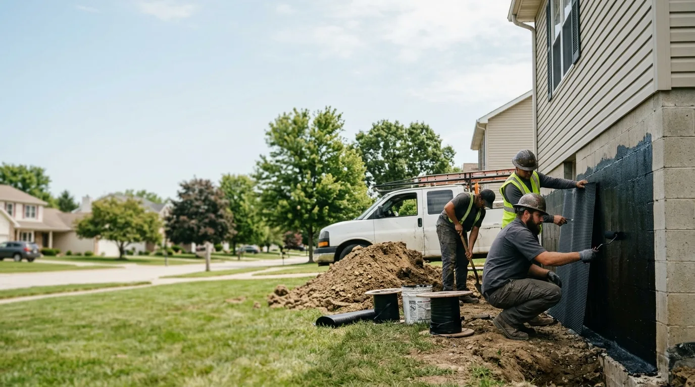 Basement Waterproofing in Farmer City, IL near me